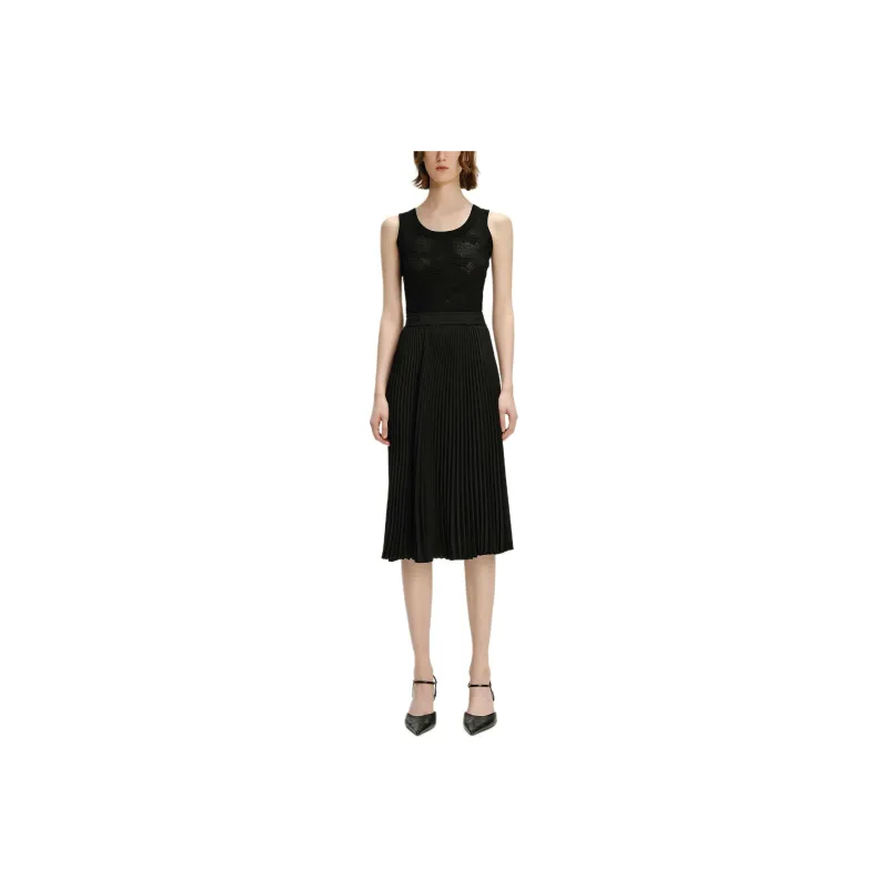 KARL LAGERFELD Casual Long Skirt Women's Black-0