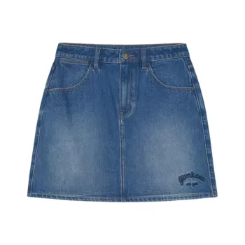 MLB New York Yankees Denim Short Skirts Women's Blue