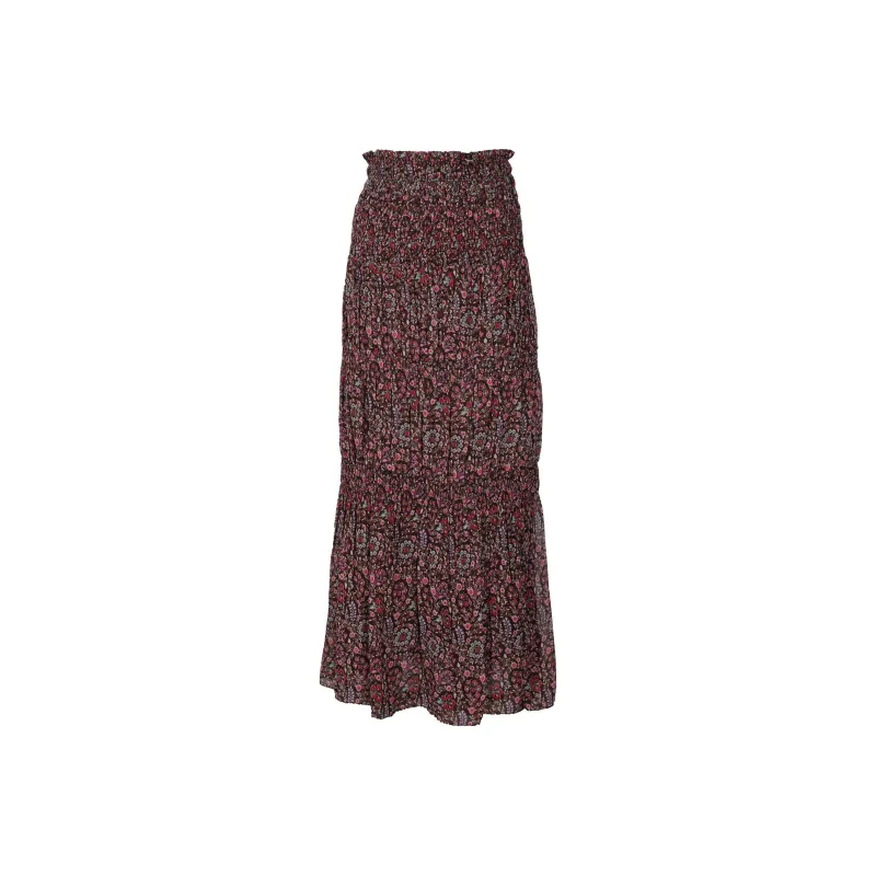 ISABEL MARANT ETOILE Nunca Floral print Midi Skirt-0