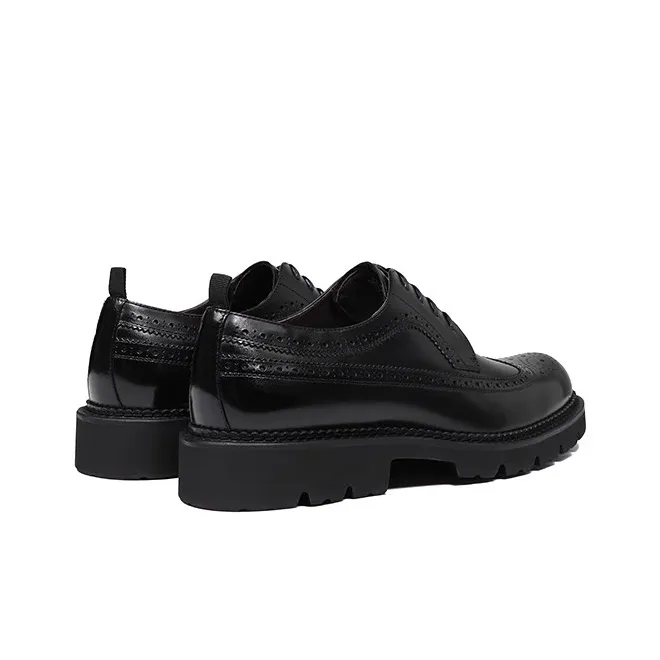 Bansley Men's Casual Shoes Men Low Top Black-4