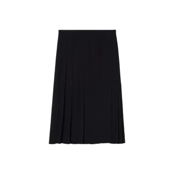 GUCCI Casual Long Skirt Women's Black