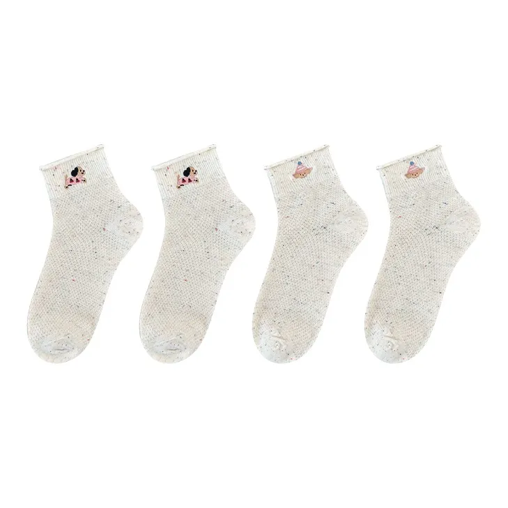 Moremoli Mid Calf Socks Women's 4 Pack-6