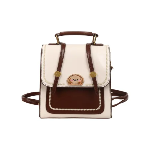 Single Warehouse PU Backpack Women's Multicolor