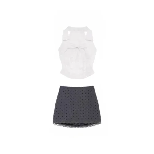 Icicofficial Two Piece Skirt Sets Women's