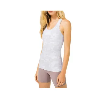 Lululemon Cool Racerback Sport Vests Women's Camouflage Alpine White Mix
