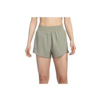 Nike AS W NK ONE DF HR 3IN BR SHORT Sports Shorts Women's Green