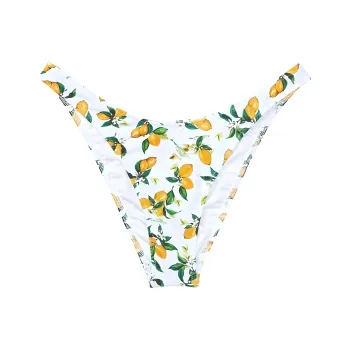 Victoria's Secret Swimming Shorts Women's Lemon Print
