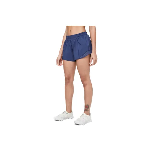Lululemon Hotty Hot Series Sports Shorts Women's Royal Blue
