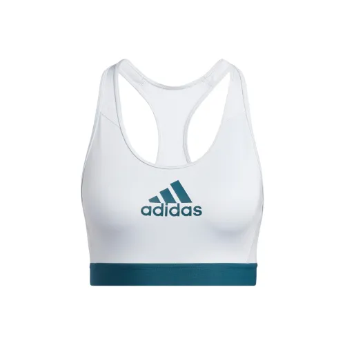 Adidas Don't Rest Alphaskin Bra Sports Underwear Women's Light Blue