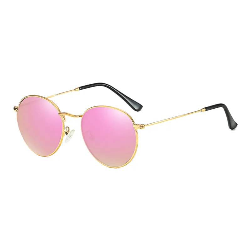 SOMAN Metal Round Sunglasses Unisex-22