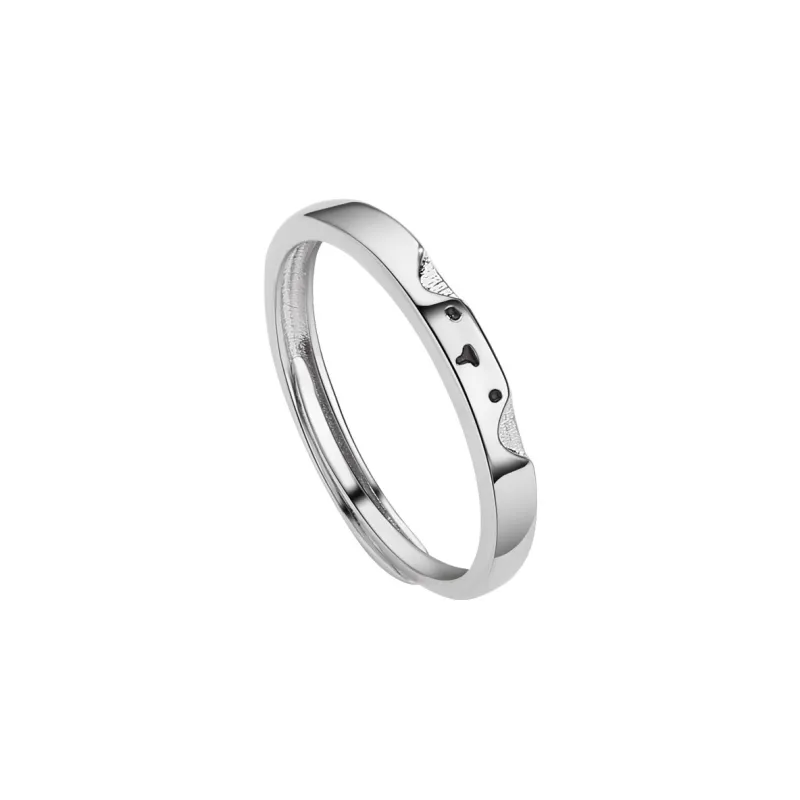 Seven Little Craftsmen 925 Sterling Silver Rings Unisex-6
