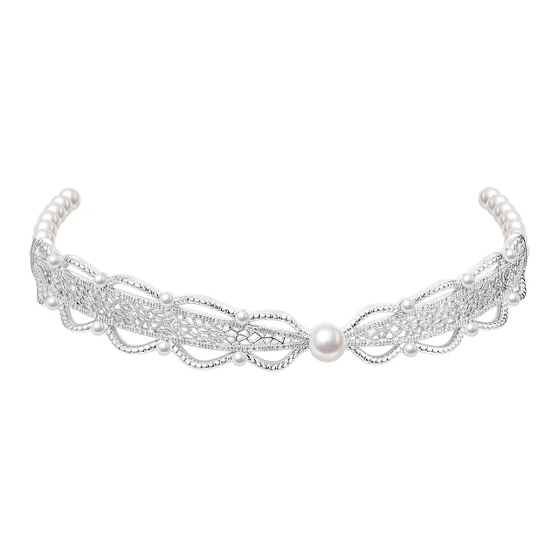 ZEGL Artificial Pearl Necklaces Women's-0
