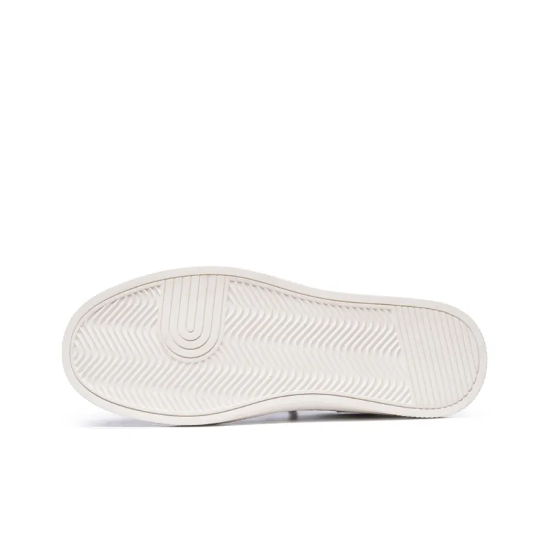 Ritai Low Top Skateboard Shoes Men's White-4