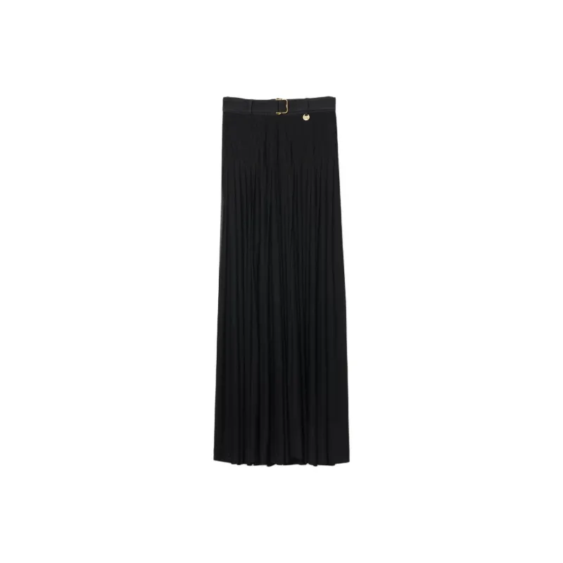 Burberry Casual Long Skirt Women's Black-0