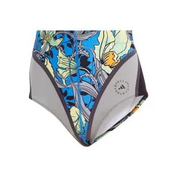 Adidas x Stella McCartney TrueNature Bikini Altı Bikini Women's Gray/Green/Blue