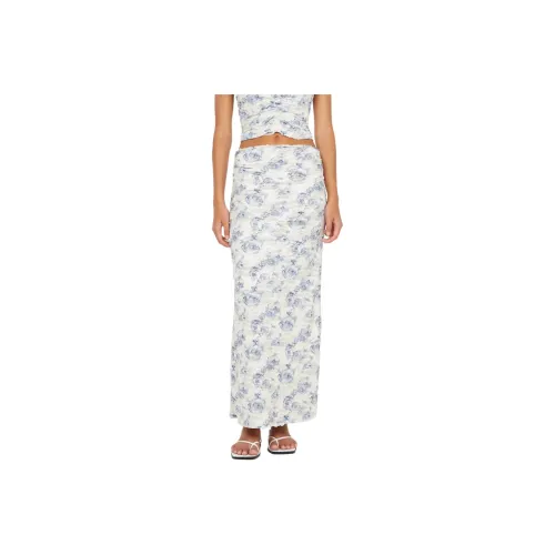 BEC+BRIDGE RIVA MAXI SKIRT Casual Long Skirt Women's PORCELAIN ROSE/Porcelain Rose