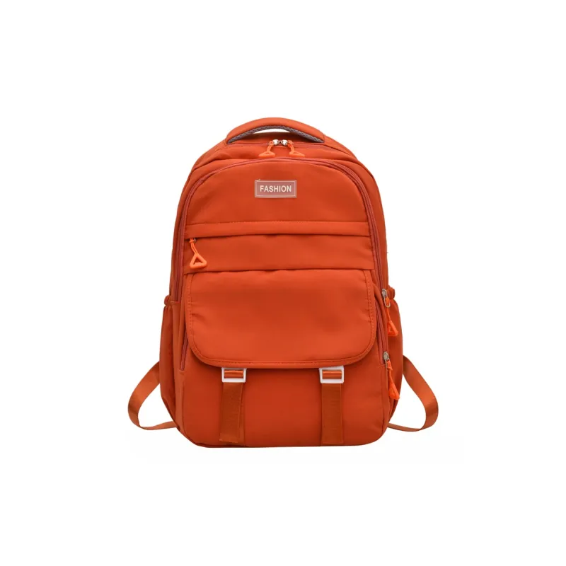 GEERDUN Nylon Fabric Backpack Unisex Multicolor-5