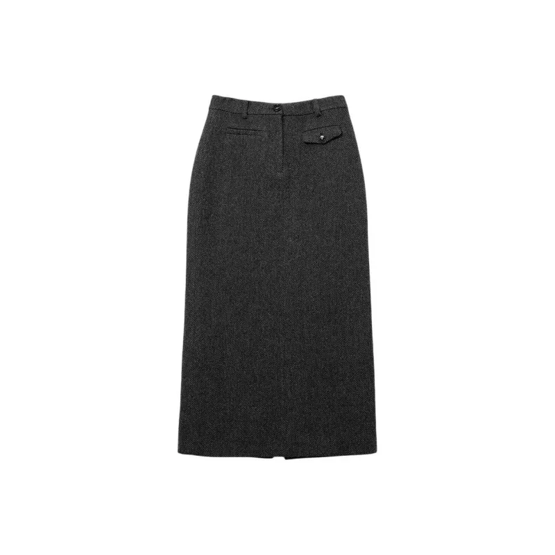 Bethine Casual Long Skirt Women's-4