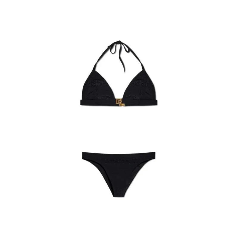 BALMAIN Two Piece Pb Labyrinth Swimsuit-0