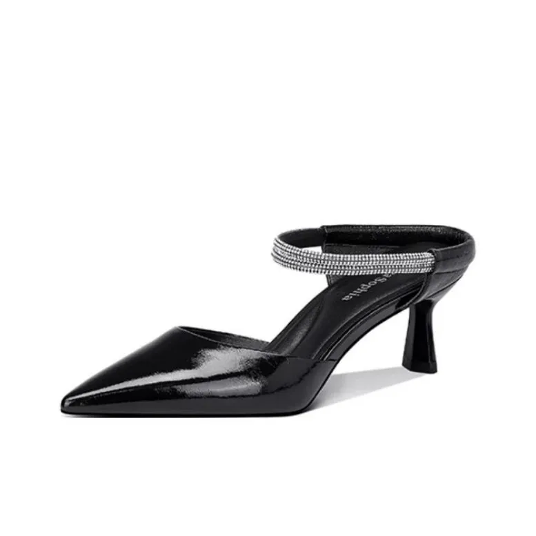 JESSICA SOPHIA Rubber Sole Abrasion Resistant Slip Resistant Closed Toe Slippers Women's-5