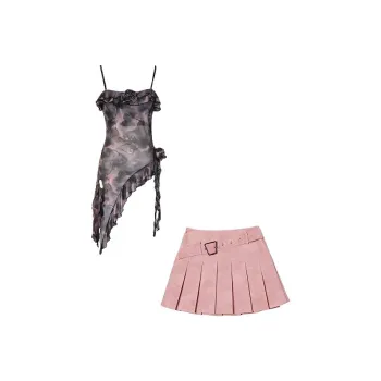 COVT Two Piece Skirt Sets Women's