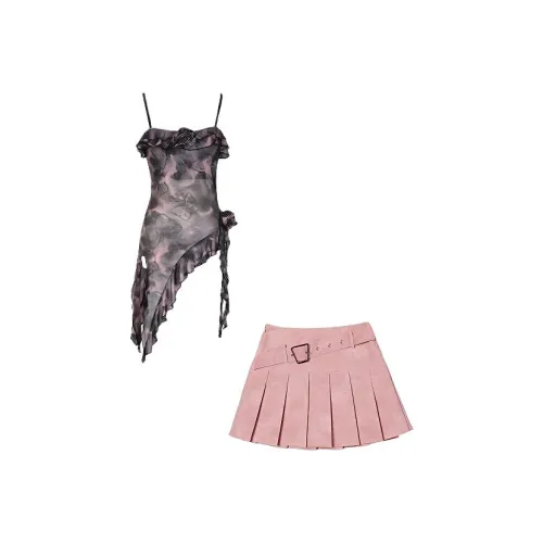 COVT Two Piece Skirt Sets Women's