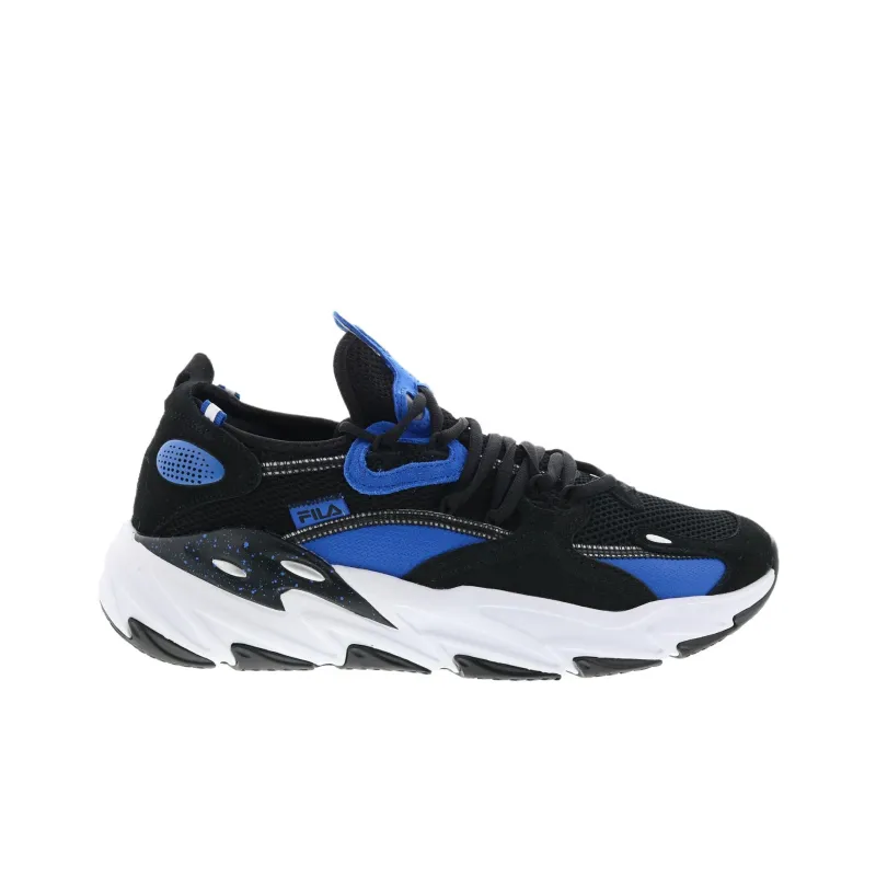 FILA Ray Tracer Evo 2 Anti Slip Wear Resistant Low Top Running Shoes Men's Black-1