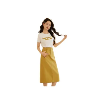 Love To Serve Skirt Set Women's White