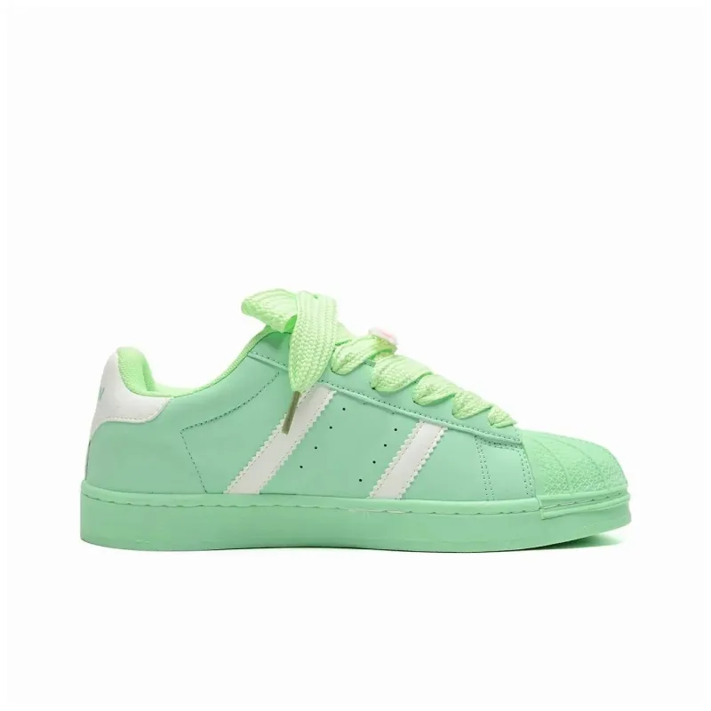 OAOQ Cushioning, Abrasion Resistant, Lightweight, And Breathable Low Top Skateboard Shoes Unisex-88