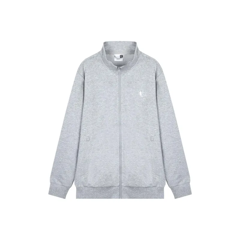 QIAODAN Sweatshirt Men's Gray Heather Gray-0