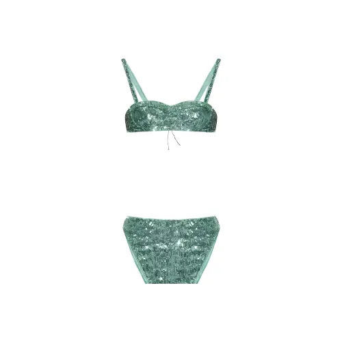 Oséree Sequin embellished High waisted Bikini