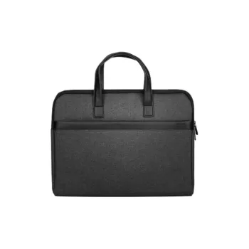 Deli Polyester+PU Leather Laptop Bag Men's Black