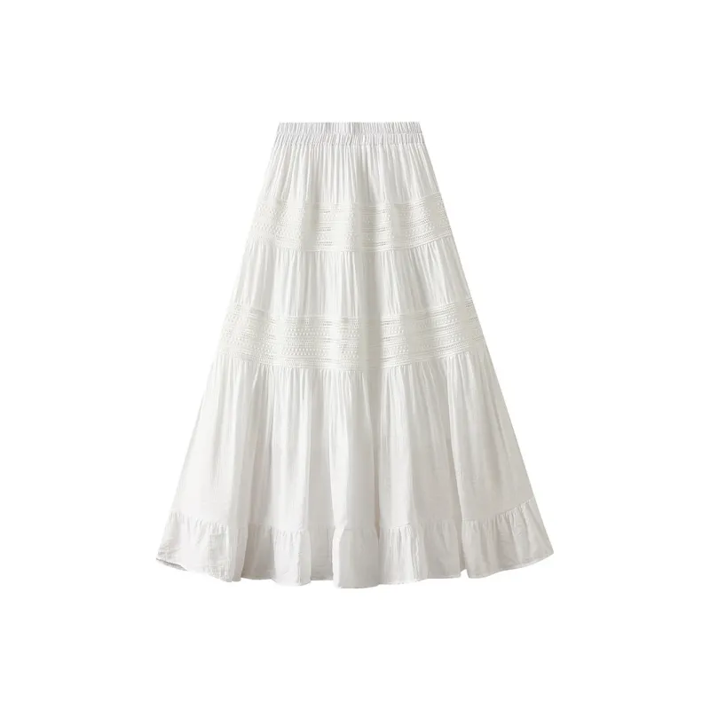 Benhou Casual Long Skirt Women's-0