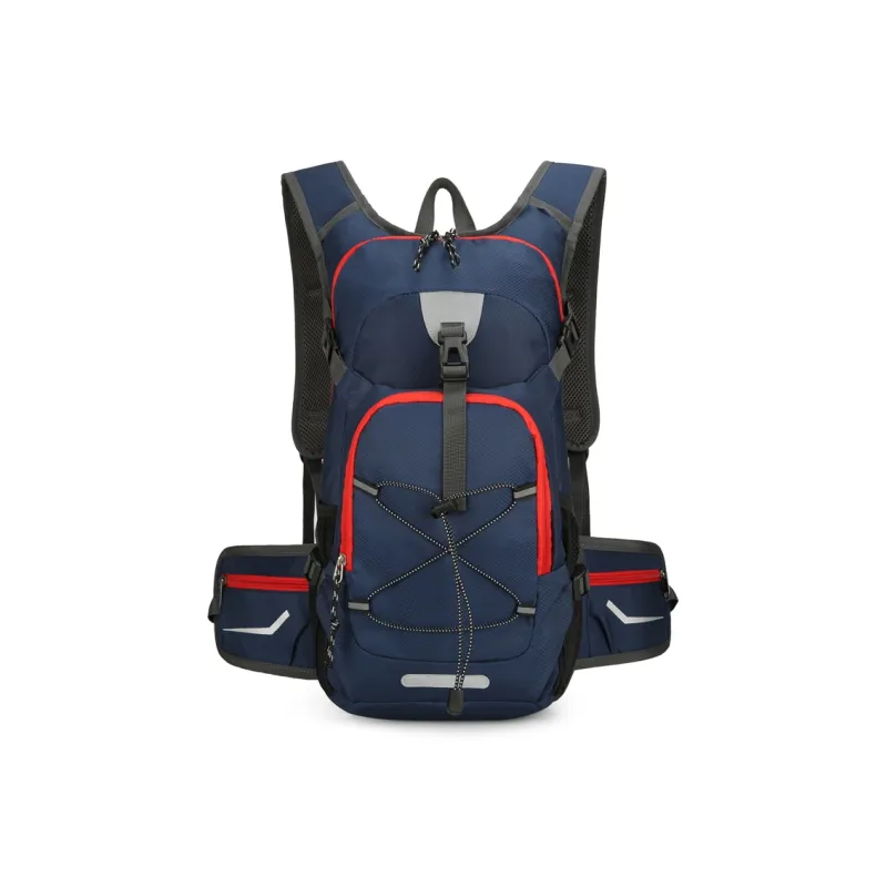 H YXIANG Nylon Backpack Regular Unisex Multicolor-4