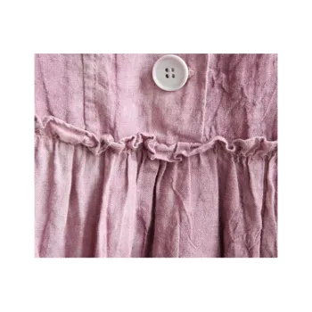 BLUEerror Short Sleeved Dress Women's Plum Purple