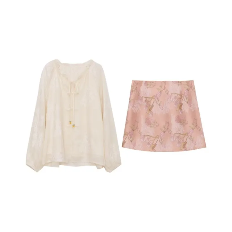 IQC Two Piece Skirt Sets Women's-0
