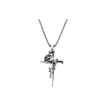 TRIDENT Titanium Steel Necklaces Unisex