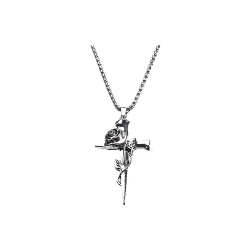TRIDENT Titanium Steel Necklaces Unisex