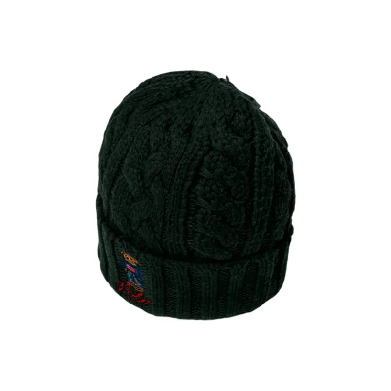 Polo Ralph Lauren Nylon, Wool, Polyester Beanies Men's Green-2