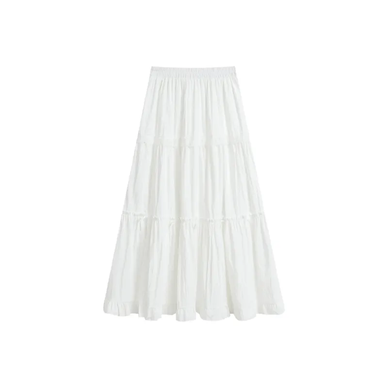 LEMON FAIRY Casual Long Skirts Women's-0