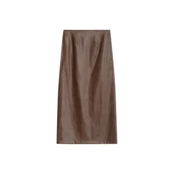 Journey Originals Casual Long Skirts Women's Autumn Leaves Brown