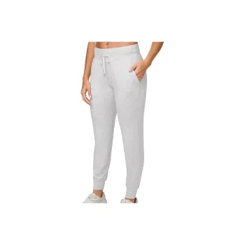 Lululemon Warm Down Athletic Trousers Women's Light Gray