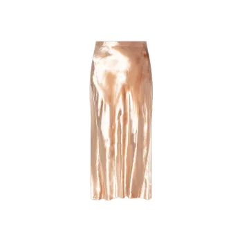 TORY BURCH Velvet Pleated Skirt