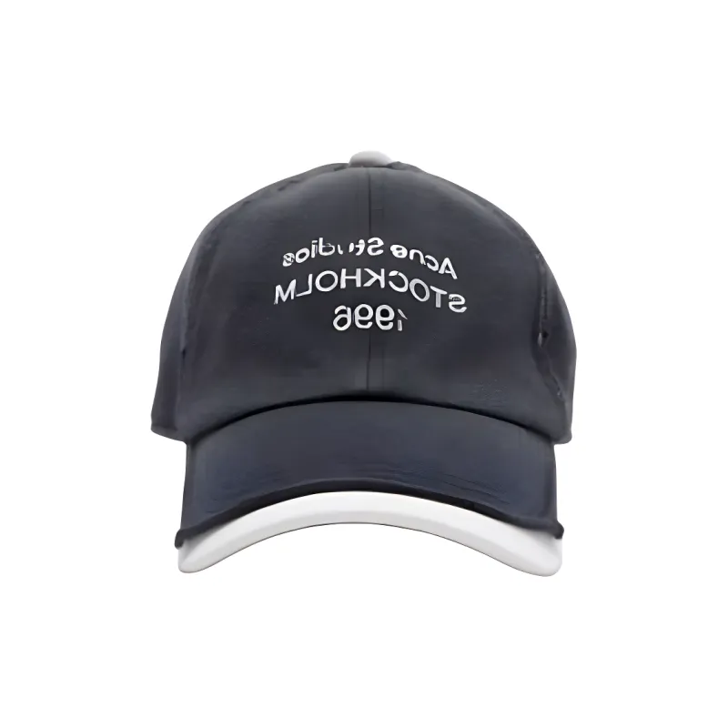 Acne Studios Logo stamp Baseball Cap-1