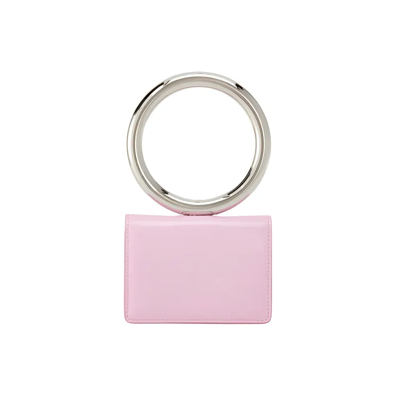 FERRAGAMO Cow Leather Card Holder Women's Pink-0