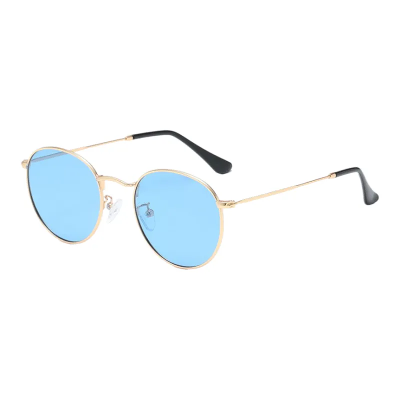 SOMAN Metal Round Sunglasses Unisex-18