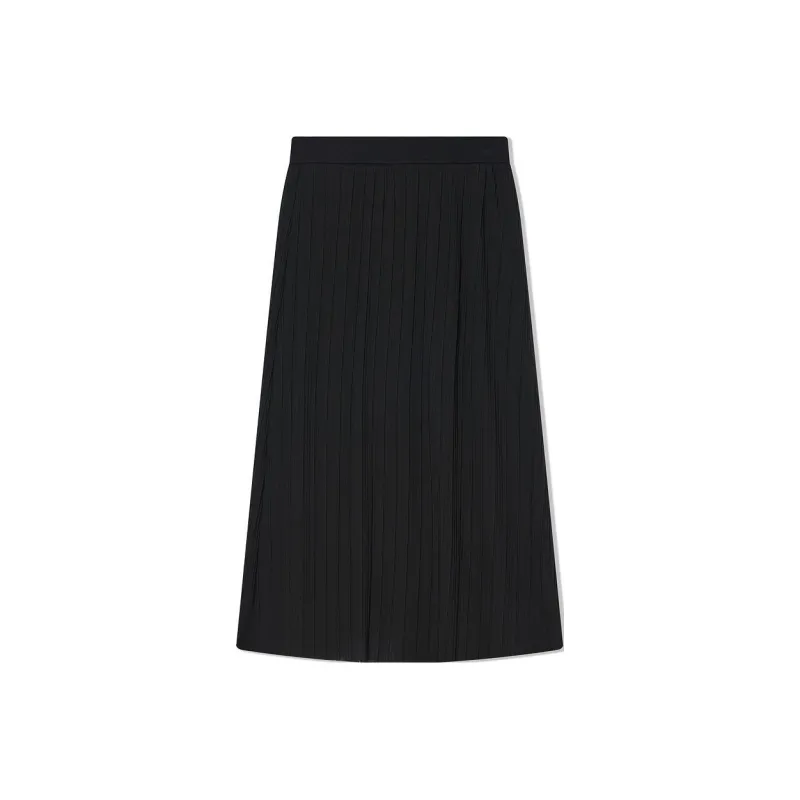 COVERINS Casual Long Skirts Women's Black-0