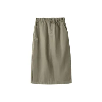 Skechers x SmileyWorld Casual Long Skirt Women's Mushroom Brown