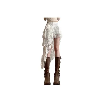 Flowers In Water Casual Short Skirts Women's
