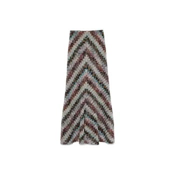 MISSONI Zigzag Flared Maxi Skirt